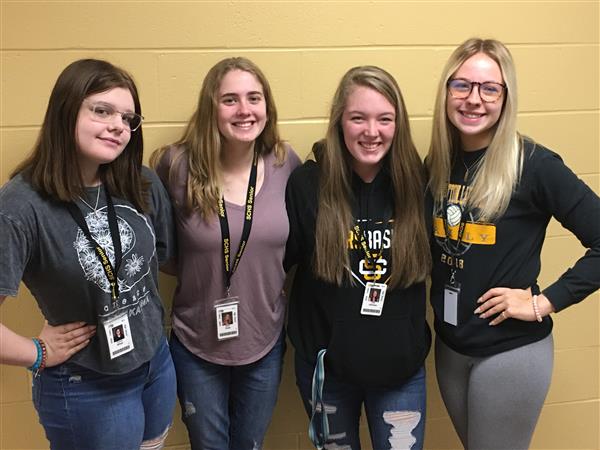 2021 S-C Quill and Scroll honorary society members